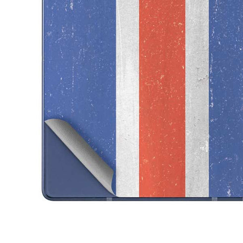 Iceland Flag Distressed Galaxy Z Fold6 Skin